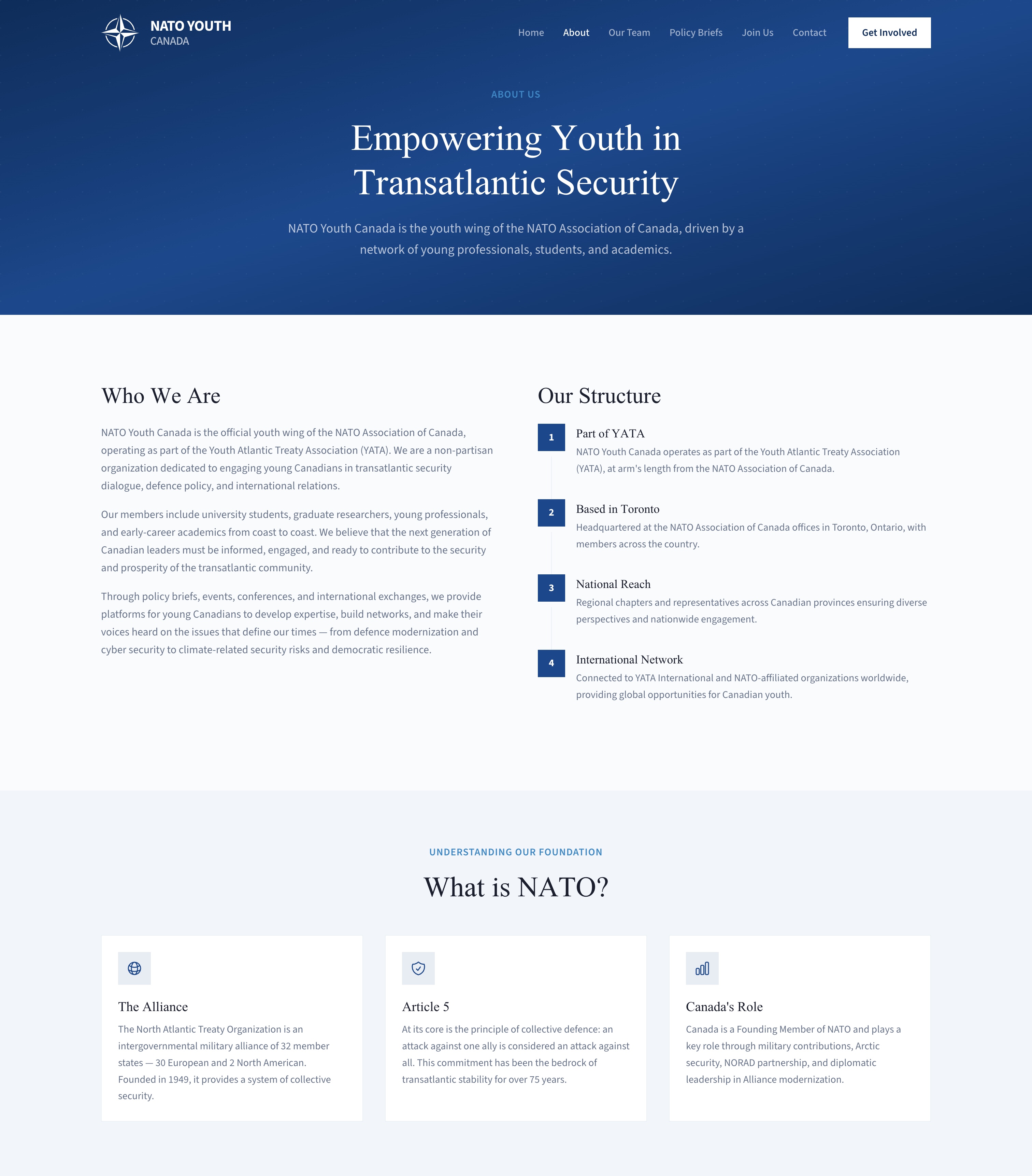NATO Youth Canada — Project Image 3